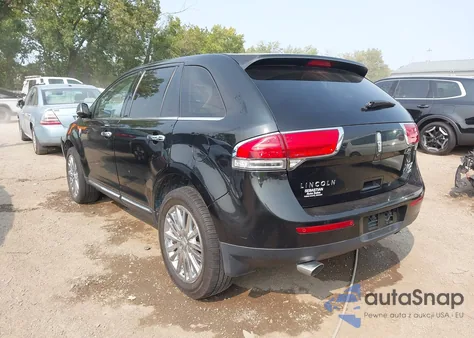 2012 Lincoln Mkx z USA, uszkodzony, nr VIN 2LMDJ8JK3CBL12328
